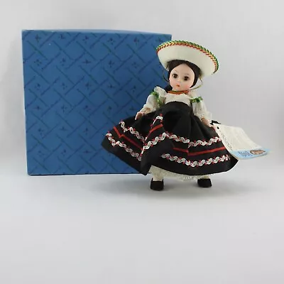 Vintage Madame Alexander 8” Doll #576 International Mexico Mexican Box Tag • $24.99