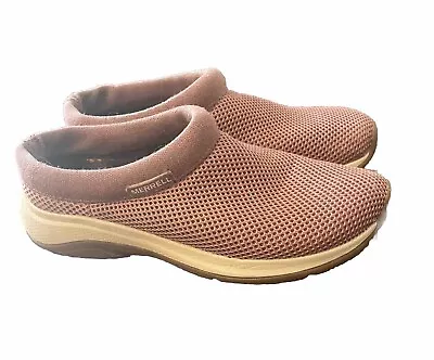 Merrell Encore Breeze 5 Clogs Slides Mesh Women's  Rose Burlwood Size 8 • $25