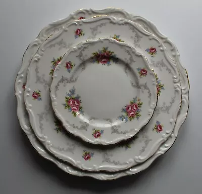£25 • Buy Royal Albert TRANQUILITY - 3 X Plates, 10.25'' / 9.5'' / 6.5'' - Bone China