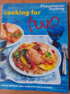 £5.25 • Buy Cooking For Two Weight Watchers Pro Points Recipe Book