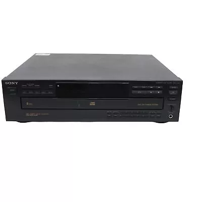 Sony  CDP-C335 Multi-Disc 5 Disc CD Compact Disc Carousel Player-No Remote • $70