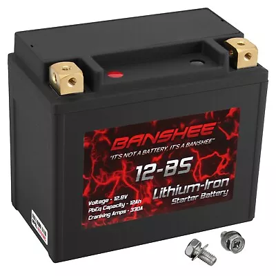 Banshee YTX12-BS Lifepo4 Battery For Triumph Thunderbird Commander 2014 To 2014 • $129.92