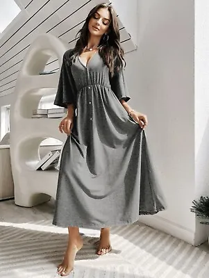 Grey Lounge Dress Size 16 • £15