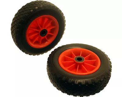 2 X 10  Puncture Proof Wheel 3.50/2.00-6  Sack Truck Barrow Jockey  20mm Bore • £19.14