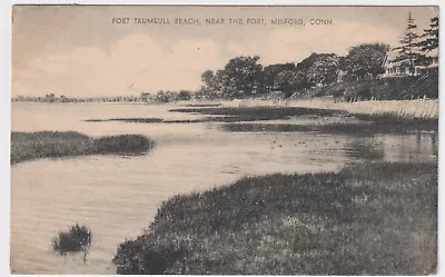 Milford Fort Trumbull Beach Posted 1938 To Lois Drake West Springfield Mass • $9.99