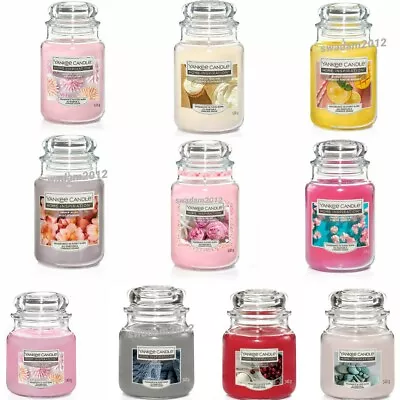 Yankee Candle Scented Fragrance Candles Medium 340/ Large 538g **FREE DELIVERY** • £22.99