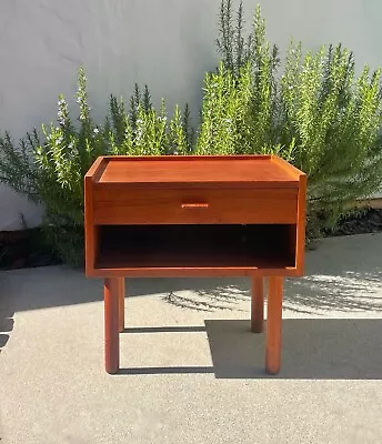 Hans Wegner for RY Møbelfabrik Danish Mid Century Modern Teak Side Table • $875