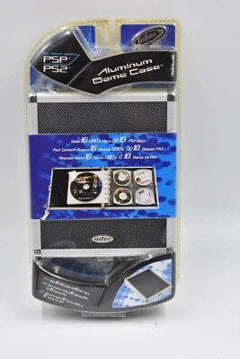 $19.99 • Buy Intec PS2 & PSP Aluminum Game Case 16 UMD's 10 Ps2 Full Size Disc Games
