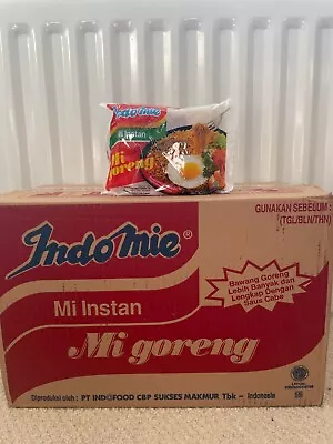 Indomie Mi Goreng Fried Instant Noodles Case Of 40 X 85g Packs BBE: 08/24 • £14.75