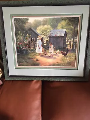 Mark Keathley “Weekend At Grandma's” Hand Signed Framed Limited Edi.  334/750 • $449.99