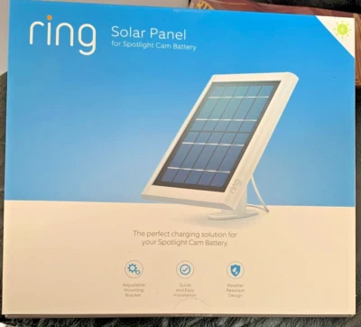 £34.99 • Buy Ring Solar Panel Battery For Spotlight Cam Battery Stick Up Cam Battery