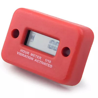 Waterproof Vibration Hour Meter For Motorcycle ATV Snowmobile Boat Gas Engine US • $17.98