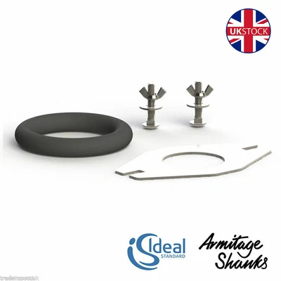 £5.97 • Buy Ideal Standard Toilet Cistern Close Coupling Kit WC Toilet Pan Fixing Kit