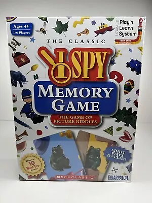 I Spy Memory Game Scholastic Briarpatch Kids Board Game 2018 Brand New Sealed • $11.99