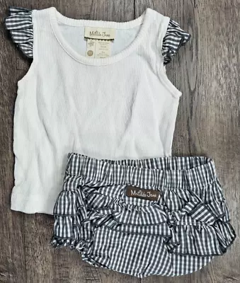 Baby Girl Clothes Matilda Jane 3 Month 2pc Black & White Summer Outfit • $14.99