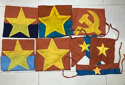 FLAG  THe NLF  COMMUNISTS Hammer And Sickle  VC Vietcong NORTH VIETNAM  Y • $99