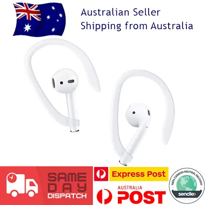 $7.99 • Buy AirPods 1/2 EarHooks AntiLost Secure Ear Hook Holder Ear Loops AU Stock
