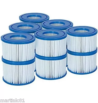 12 Pack Lay Z Lazy Hot Tub Spa Pool Miami Vegas Monaco Hawaii Cartridge Filter • £31.99