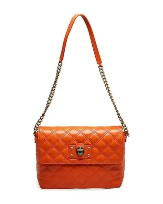 Marc Jacobs Quilted The Large Single Shoulder Bag C3PE017 MANDARIN • $534