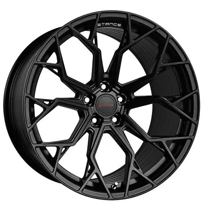 22x10/22x12  Staggered Stance Wheels SF10 Gloss Black Flow Formed Rims • $2440