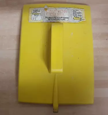 Genuine Earlex Wallpaper Steamer Stripper Large Area Steam Plate Yellow DIY Used • £10.99