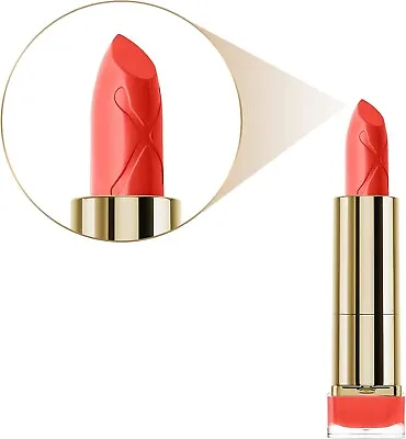 Max Factor Colour Elixir Lipstick With Vitamin E 831 Intensely Coral • £7.99