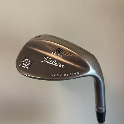 Titleist Vokey Spin Milled SM4 Black 60*/04 Stock Wedge Flex • $38.32