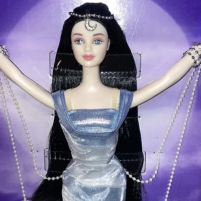 Barbie Midnight Moon Princess Celestial Collection Doll Mattel Long Raven Hair🌙 • $99