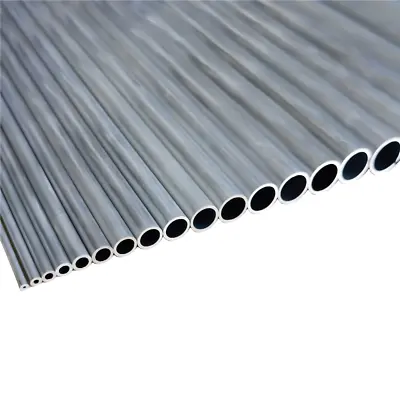 3Pcs Aluminium Tube 1mm Wall Thickness 3-40mm OD 300mm Length Hollow Rod AL6063 • $25.30