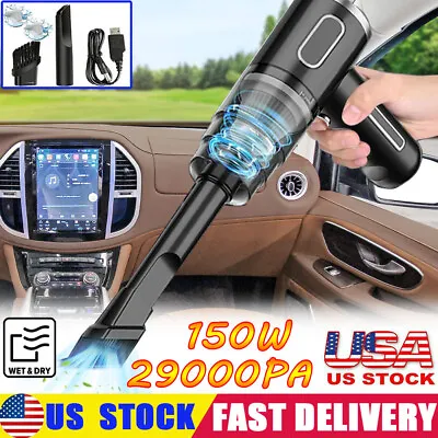 29000PA Cordless Hand Held Vacuum Cleaner Mini Portable Car Auto Home Wireless • $13.98