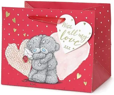 Me To You Bear With Love Medium Gift Bag Christmas Birthday Valentine's Day  • £6.49