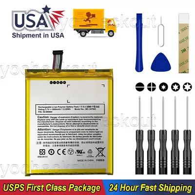 $12.99 • Buy For Amazon Kindle Fire HD 7 SQ46CW (4th Generation) Repair Battery Kit MC-347993