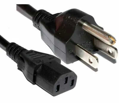 3 PRONG AC POWER CABLE CORD For VIZIO LG SAMSUNG PANASONIC TV LCD PLASMA HDTV • $4.99