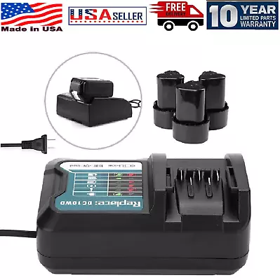 Battery Charger For Makita 10.8V 12V DC10WD BL1021B BL1041B BL1016 Replace US • $15.89