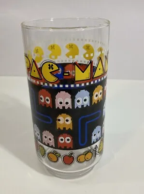 Collectible Vintage 1980 Pac Man Ghost Retro Arcade Game Drinking Glass USA • $15.93