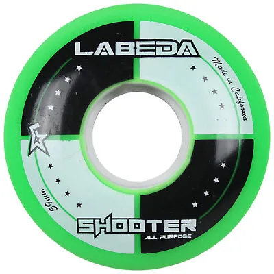 Labeda Shooter Inline Roller Hockey Wheels GREEN 59mm Indoor Outdoor (Single Whe • $5.99