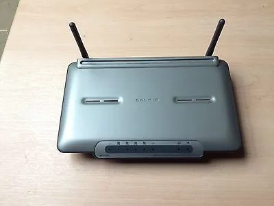 Belkin F5D9630-4 108Mbps 4-Port 10/100 Wireless G+MIMO ADSL Modem Router • $12.72