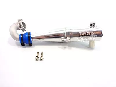 New Traxxas T-Maxx 3.3 Aluminum Resonator Exhaust Muffler Pipe And Header 2.5 • $28.99