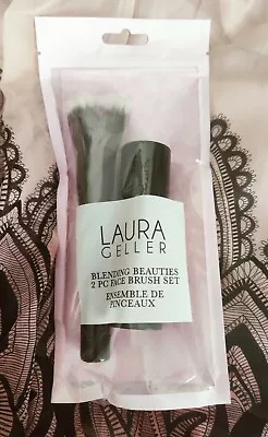 Laura Geller Better Together 2 PC Face Brush Set. • £25.25