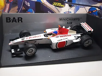 Minichamps / F1 2003 Bar Honda Show - Jacques Villeneuve - 1/18 Scale Model Car • $99.46
