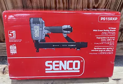 Senco 9U0001N Pneumatic PS15RXP 16 Ga. 1  Wide Crown 1-1/2  Roofing Stapler • $499