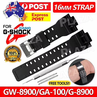 16mm WATCH BAND STRAP FITS For G SHOCK GA-100 G-8900 GW-8900 PINS TOOL Gshock • $6.95