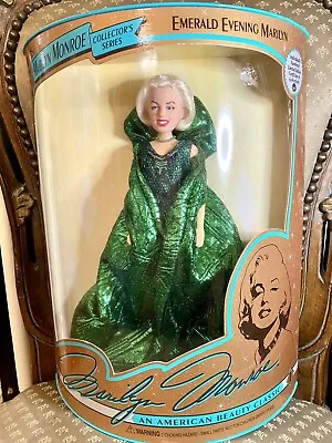 DSI American Beauty Classics Emerald Evening Marilyn Monroe DOLL Green Gown • $17.18