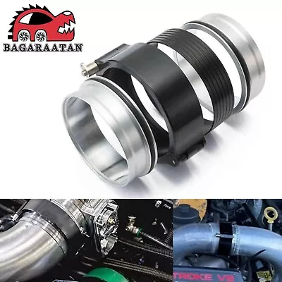 $24.99 • Buy 3'' 76mm Aluminum Quick Release HD V-Band Clamp Kit For Intake Intercooler Pipe