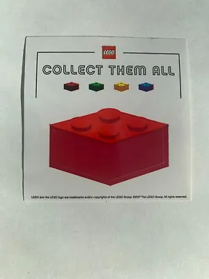 Lego Red “collect Them All” Sticker - New • $3.49