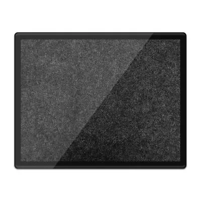 £7.49 • Buy Placemat Mousemat 8x10 - Black Granite Rock Effect  #3321