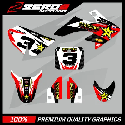 Honda Crf 50 Motocross Graphics Mx Graphics Kit Decal Kit Rockstar • $95.71