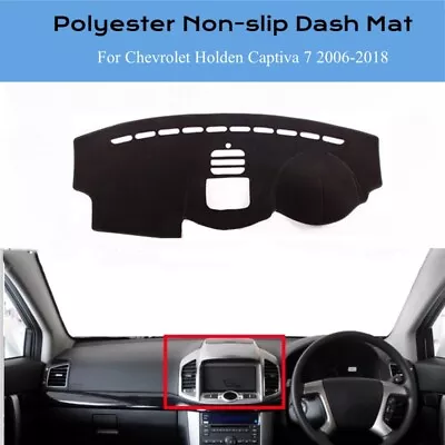 Dash MatDashboard Cover Polyester Nonsilp Pad For Holden Captiva 7 2006-2018 • $42.65