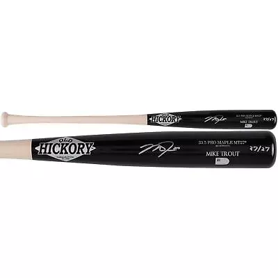 Mike Trout Los Angeles Angels Autographed Player Issued Gamer Bat - • $6999.99