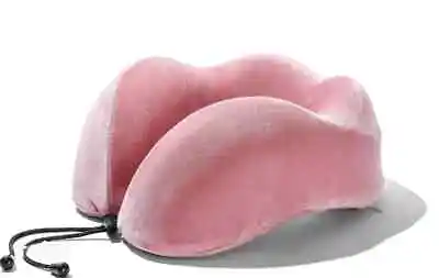 Comfort Travel Pillow Memory Foam Neck Pillow With Breathable Eye Mask Ear Plugs • $11.95